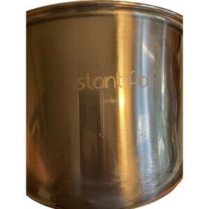 Instant Pot Inner Pot Stainless Steel 6 Quart Replacement Bowl Insert ONLY Clean